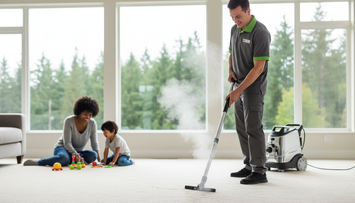 Steam Cleaning Benefits: Why High-Heat Extraction is Best for Seattle Homes
