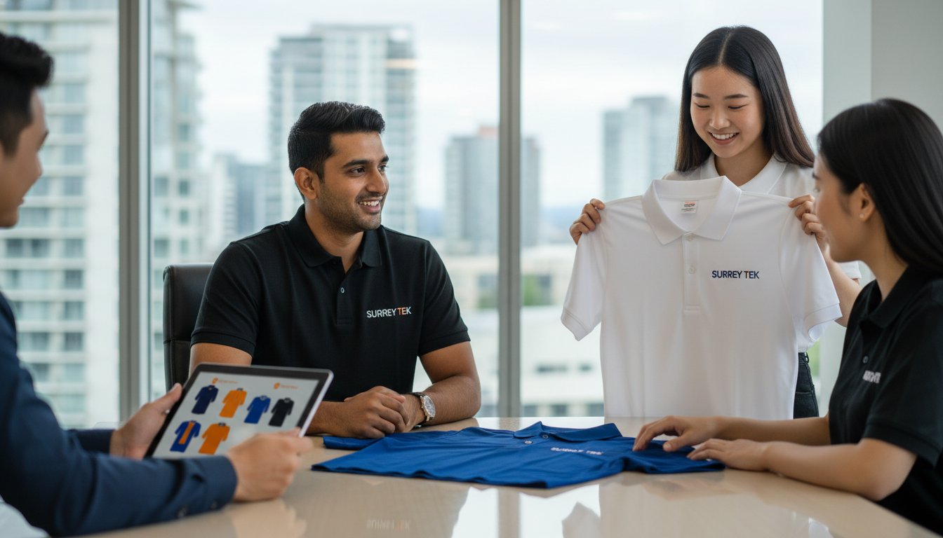 Custom Polo Shirts for Surrey Organizations: The 2026 Professional Guide