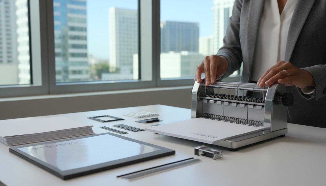 How to Professionally Bind a Report: The Ultimate 2026 Guide
