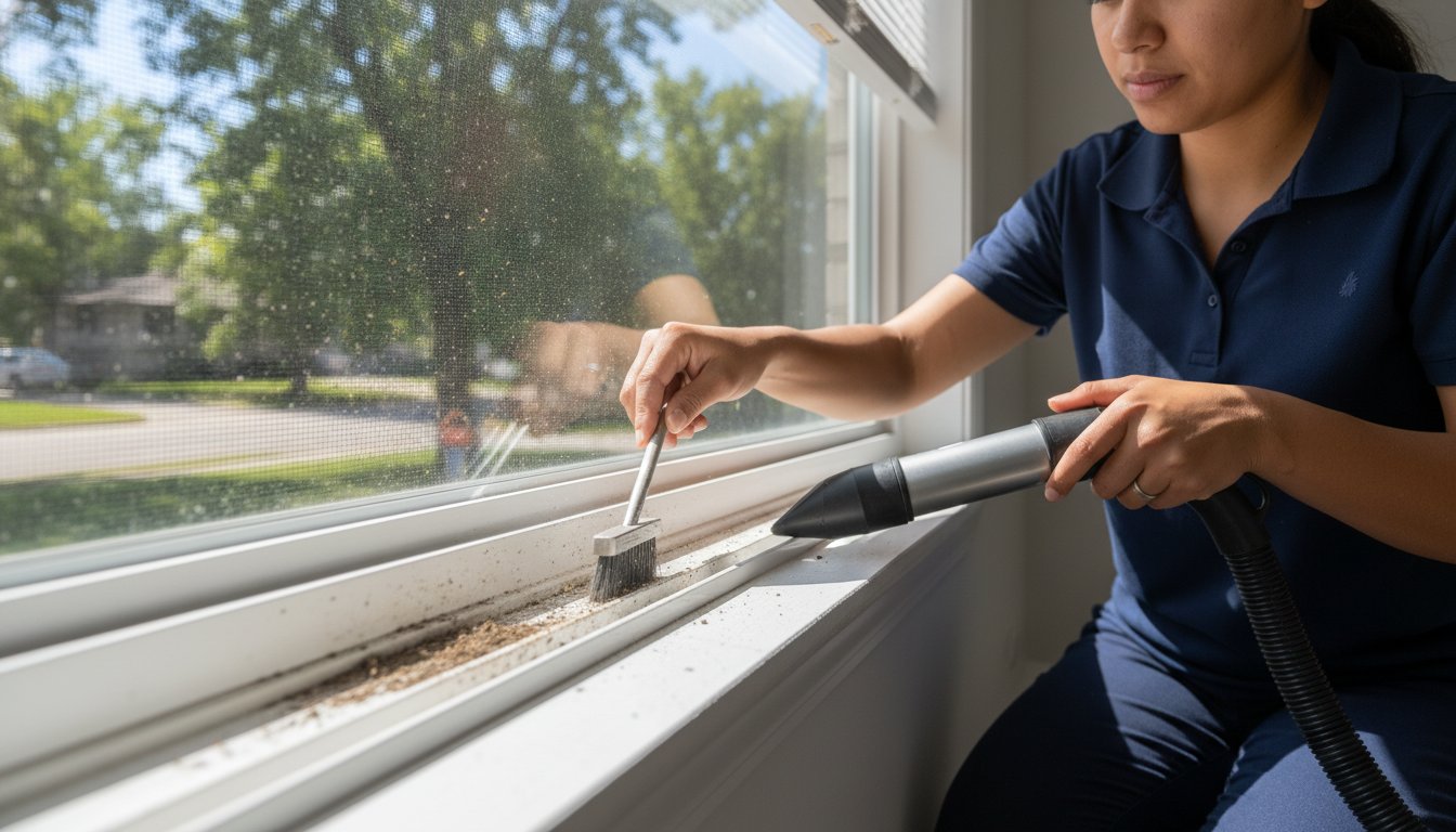 Professional Window Screen and Track Cleaning Service in Winnipeg