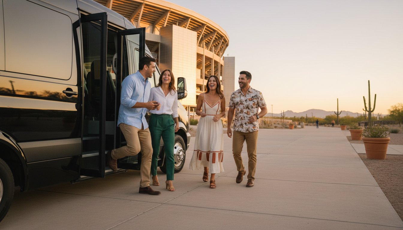 Sporting Event Shuttle Phoenix: Stress-Free Game Day Transportation for 2026