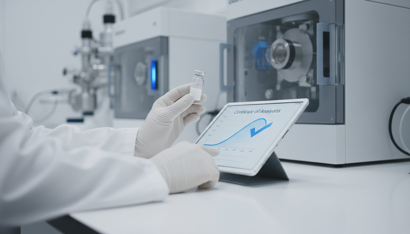 Verifying Peptide Purity Reports: A Clinical Guide to Certificate of Analysis (COA) Auditing