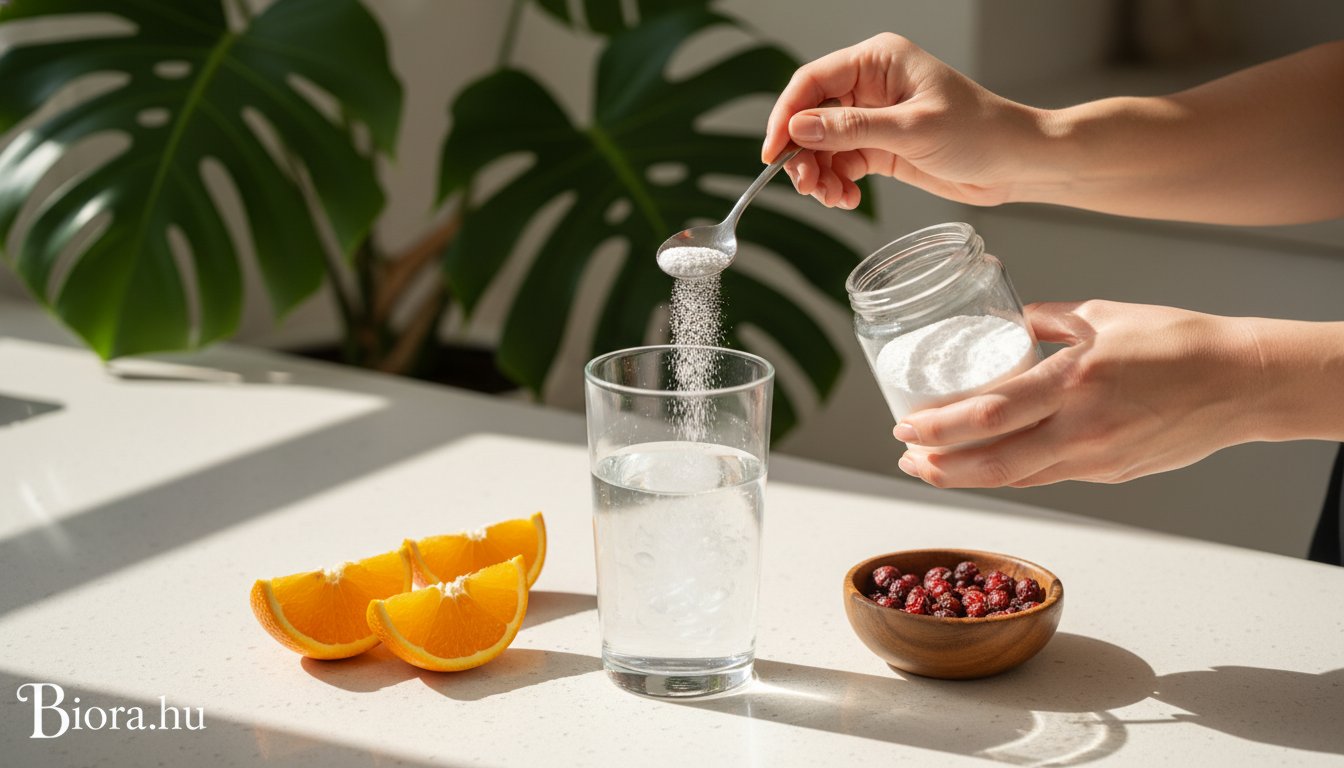 Aszkorbinsav használati útmutató 2026: Így alkalmazza hatékonyan a tiszta C-vitamint