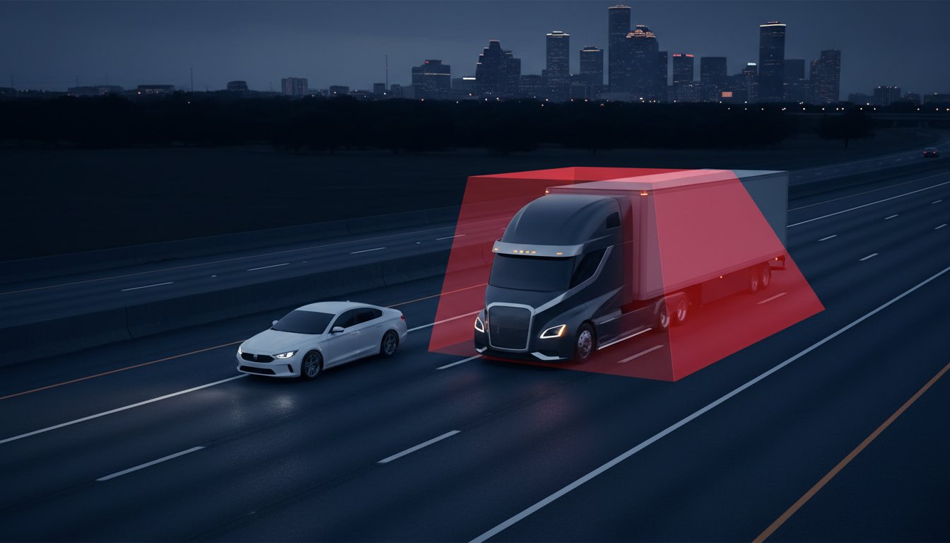 Houston Truck Blind Spots: 5 Dangerous Myths Debunked (2026)