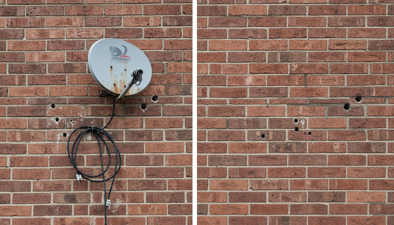 Repairing Walls After Dish Removal UK: The Complete Restoration Guide