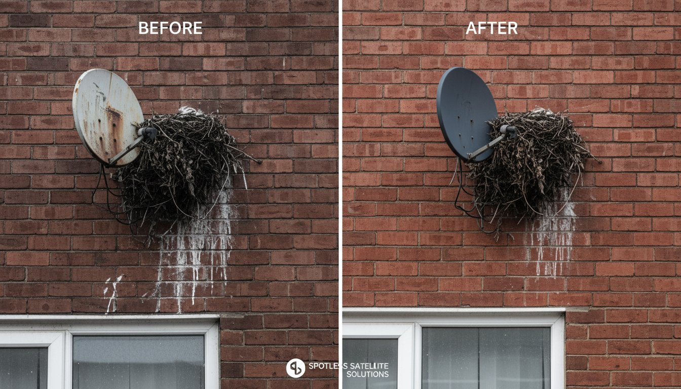 Birds Nesting in Old Satellite Dishes: A Guide to Safe Removal and Prevention