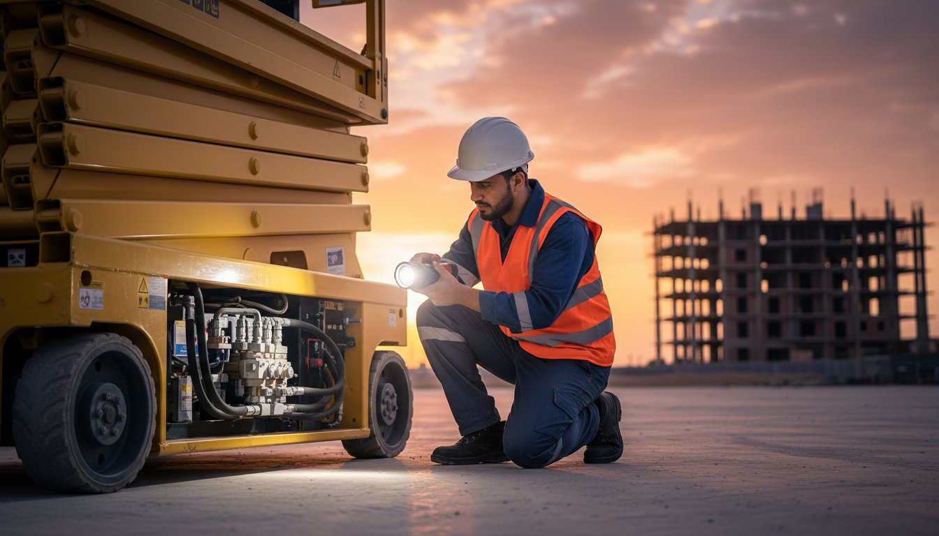 A Technician's Guide to Common Scissor Lift Hydraulic Problems