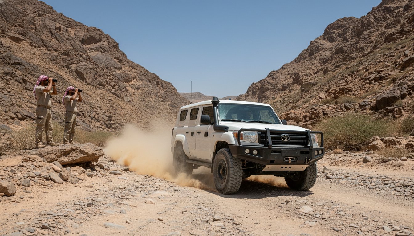 Armored 4x4 Patrol Vehicle Manufacturer in the UAE: Engineering for Remote Response