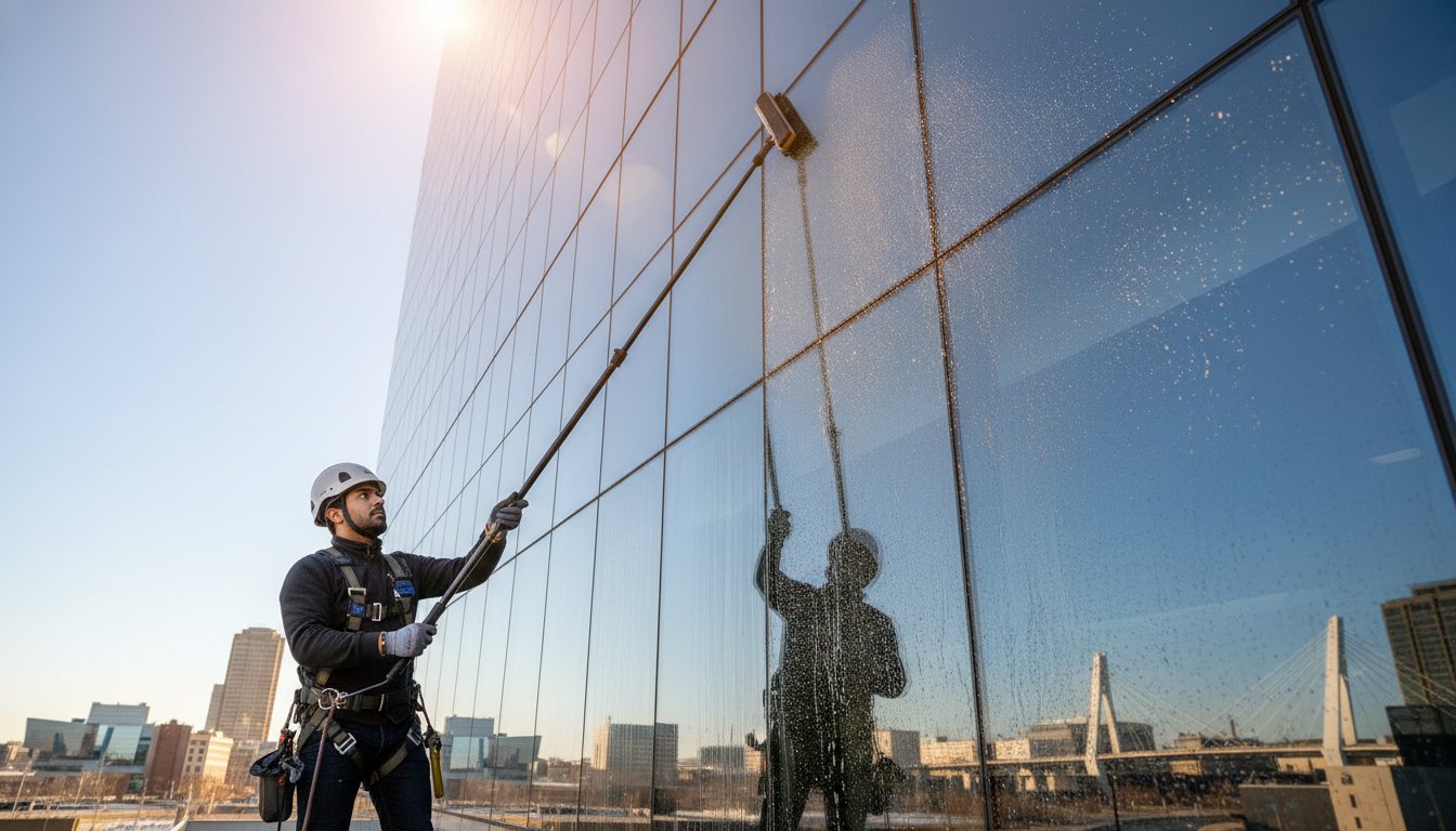 Office Building Window Washing Services: The 2026 Property Manager’s Guide