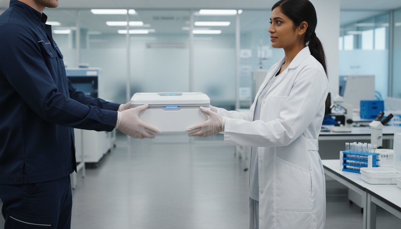 Partenaire logistique pour la recherche : Assurer la livraison de découvertes scientifiques