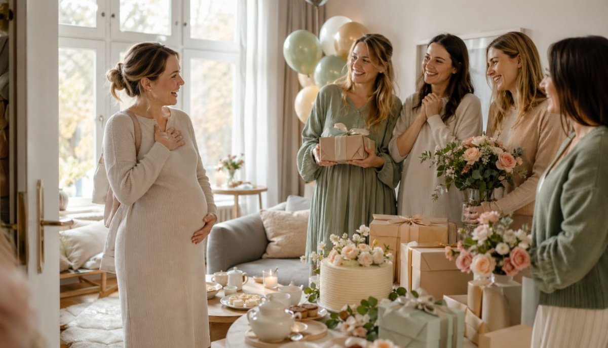 Ska babyshowern vara en överraskning för mamman?
