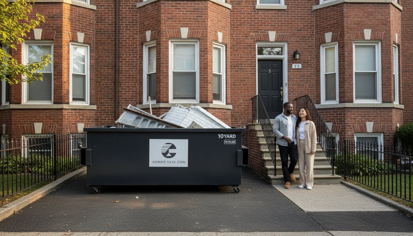 Bathroom Remodel Dumpster Rental in New York, New Jersey, Illinois, and Massachusetts