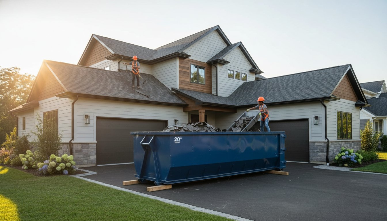 Roofing Dumpster Rental: The Complete Guide for Homeowners & Contractors