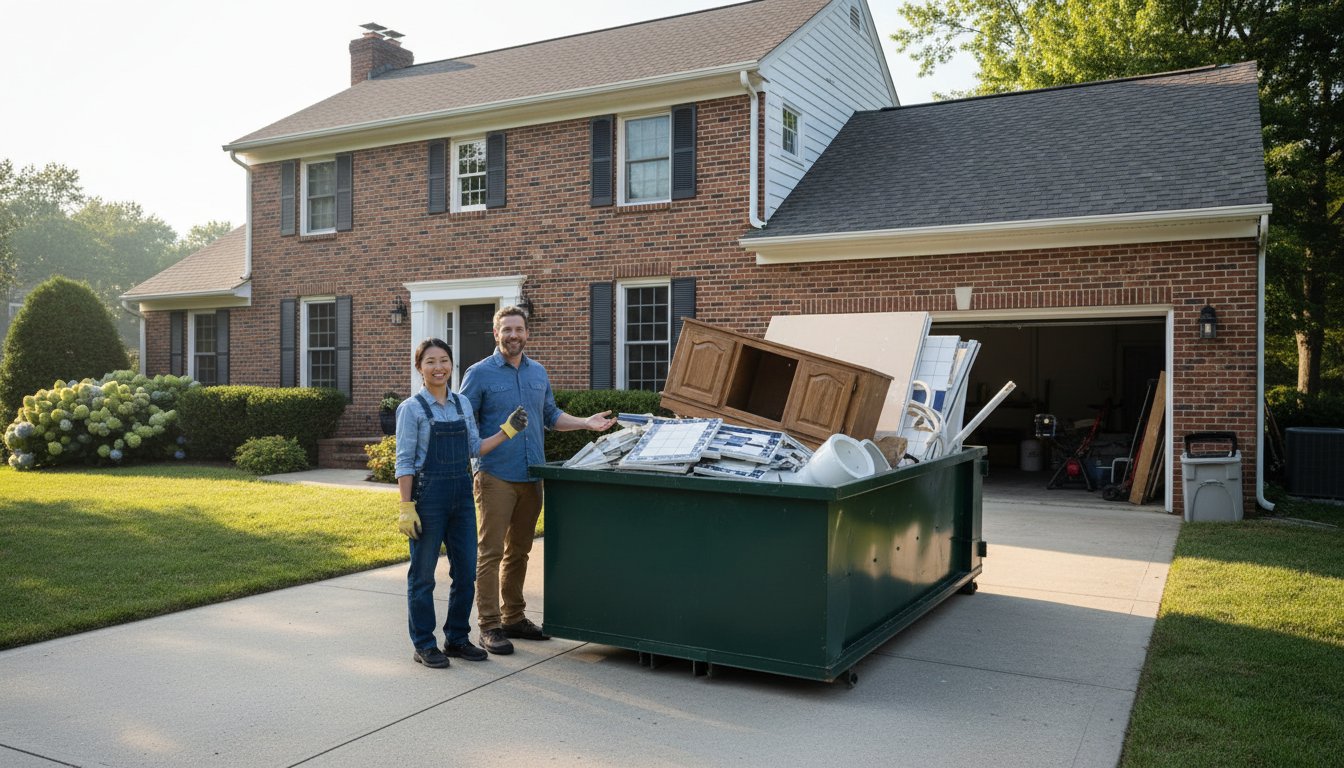 Is a 10 Yard Dumpster Big Enough for a Bathroom Remodel in NY, IL, or MA?