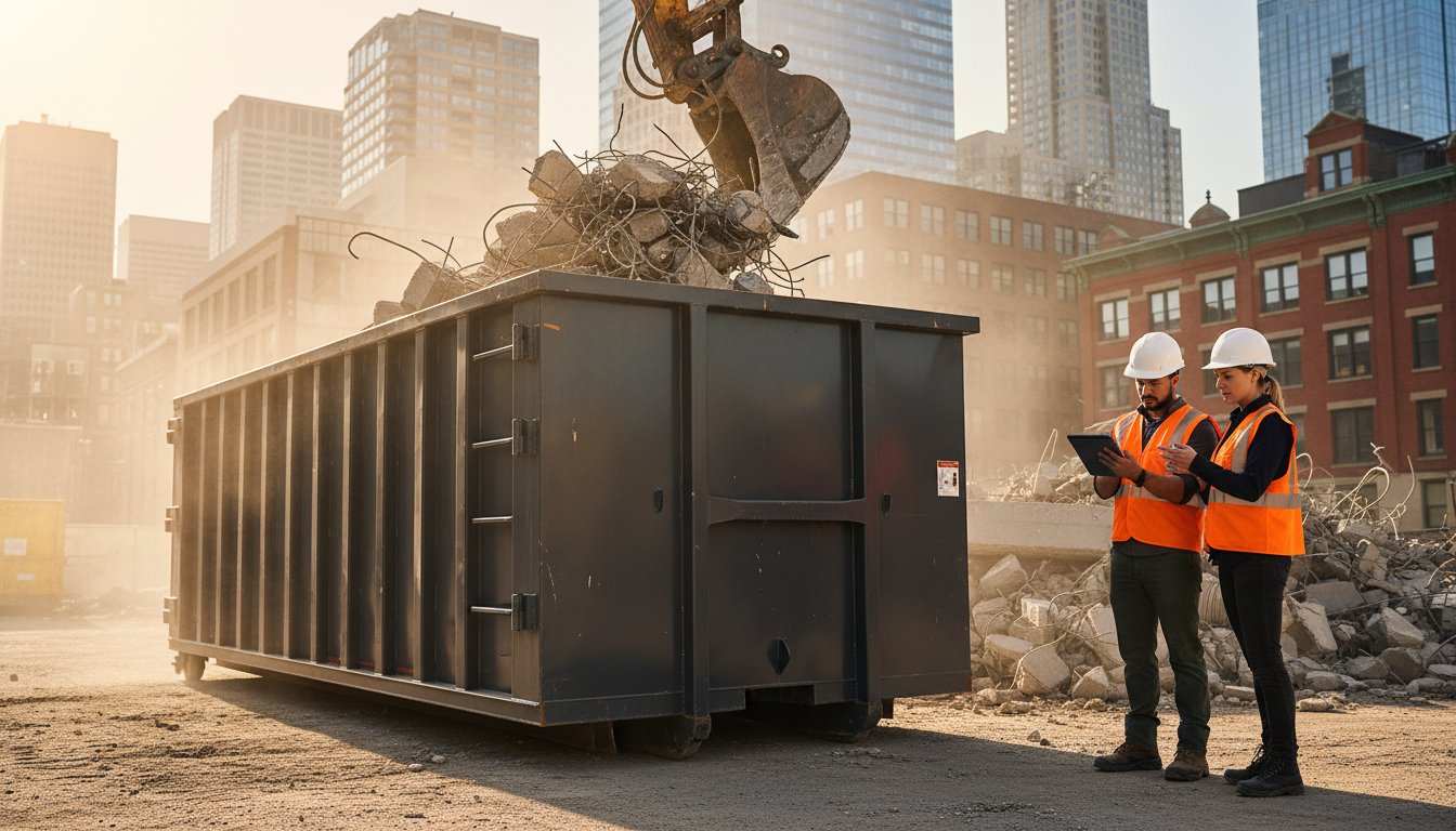 40 Yard Dumpster for Commercial Demolition: The 2026 Rental Guide for NY, IL, and MA