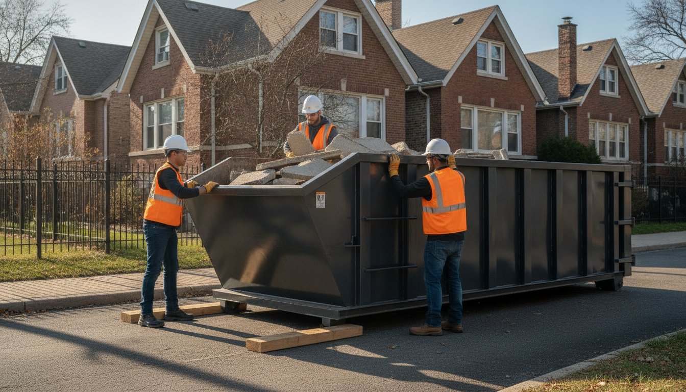 Reliable Chicago Concrete Dumpster Rental | Fast Delivery