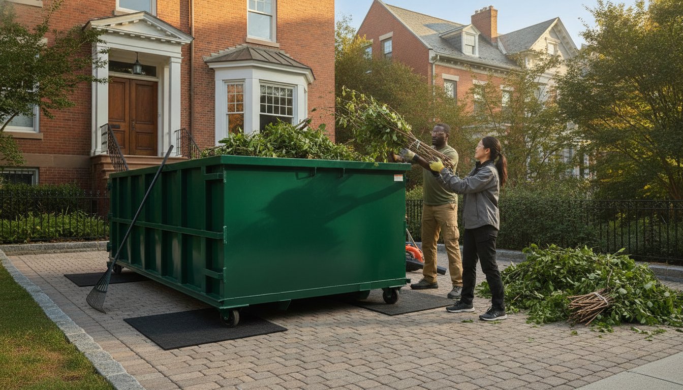 Yard Waste Dumpster Rental: NYC, Chicago & Boston Guide