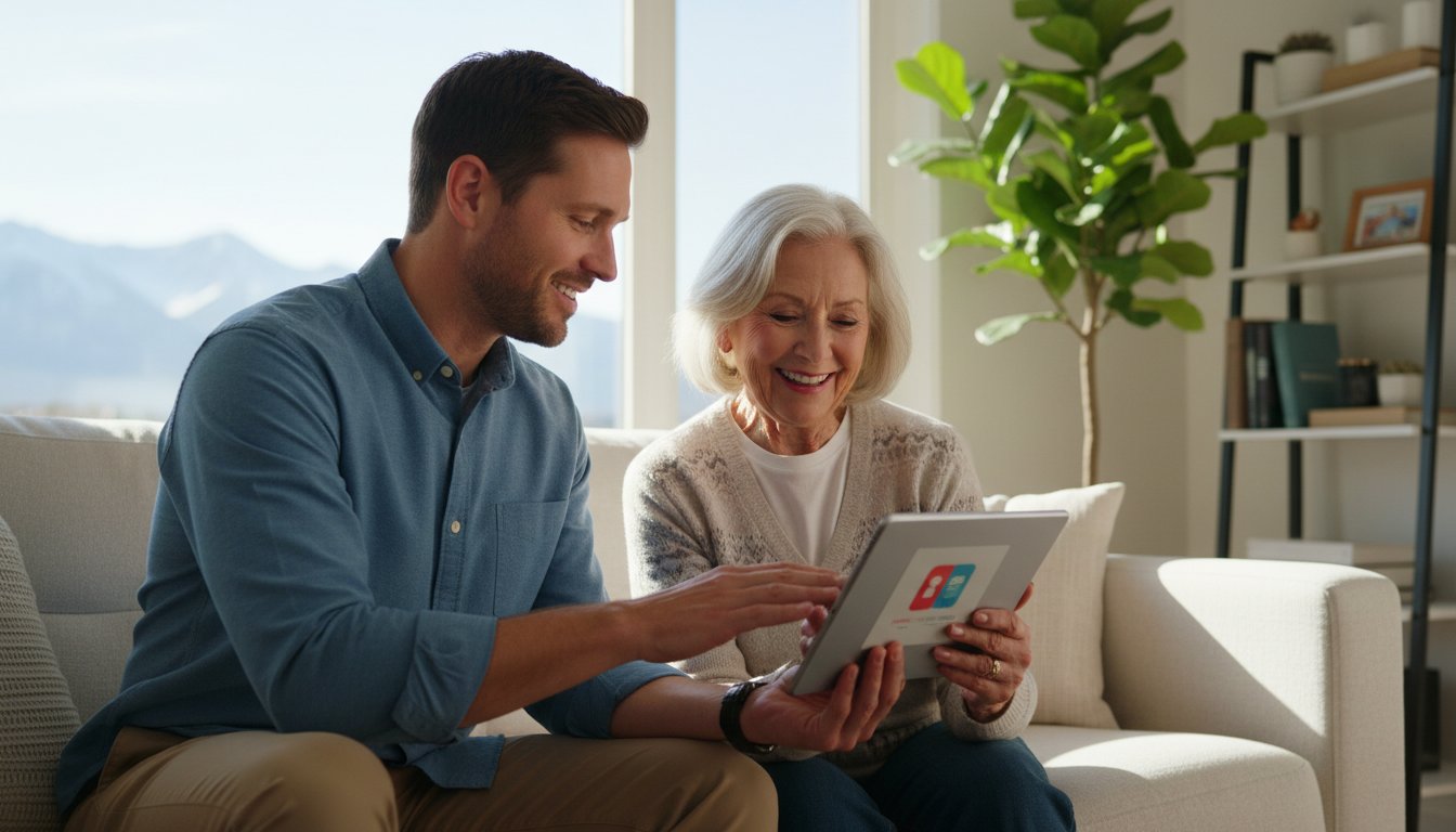 In-Home Tech Support for Elderly Denver: Patient Help for Seniors