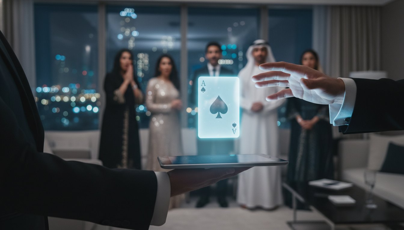 Sleight of Hand Dubai: The Art of Sophisticated Close-Up Magic in 2026