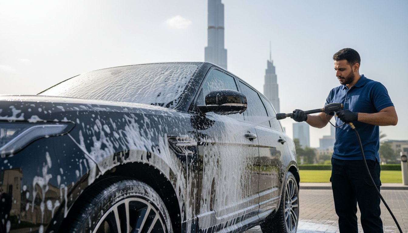 Why Manual Car Wash in Dubai Beats Automated Systems: 2026 Myth-Busting Guide