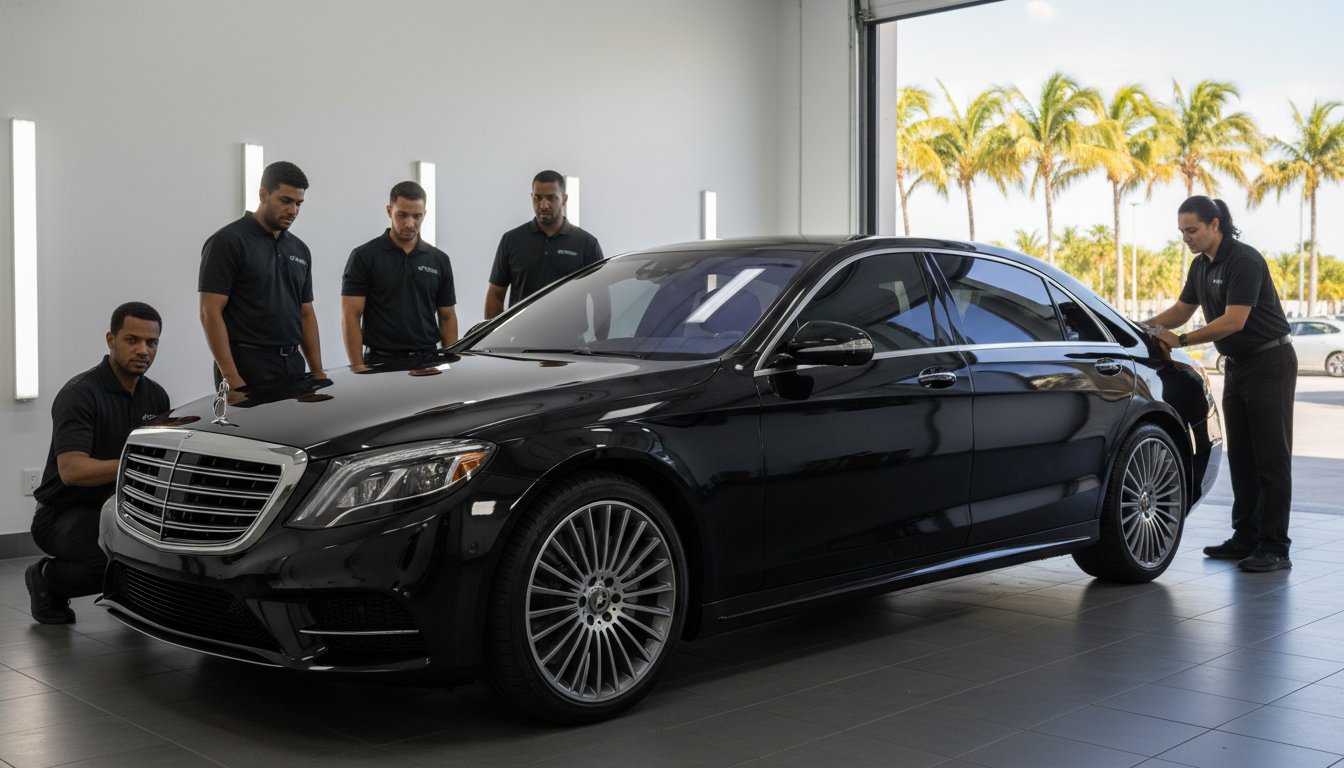 Mercedes Tinting in Coral Springs: Luxury Window Film for Your Mercedes-Benz