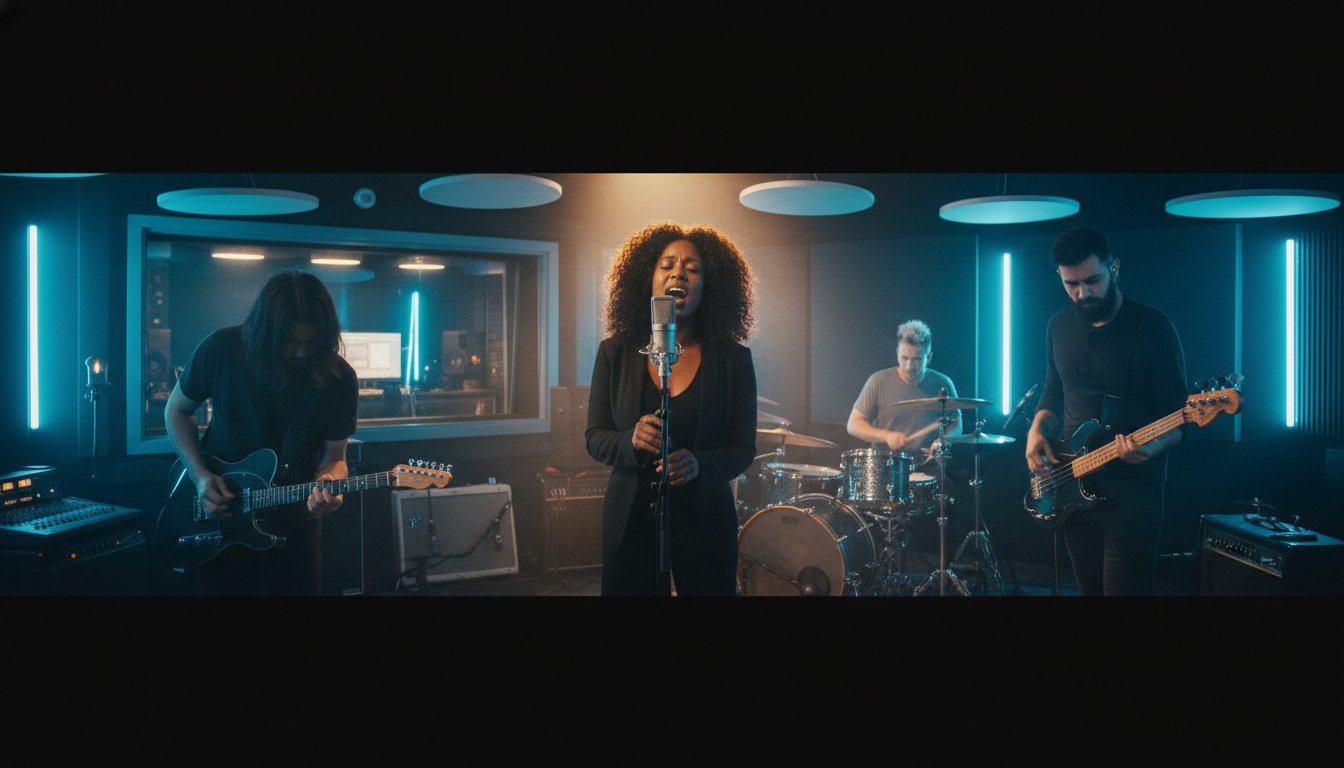 Live Band Tracking Session Ohio: Capturing the Energy of Your Sound