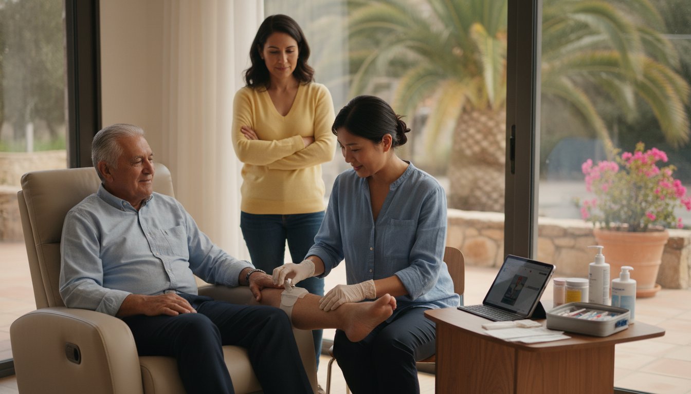 Coordinating In-Home Wound Care for a Loved One: The 2026 Family Guide