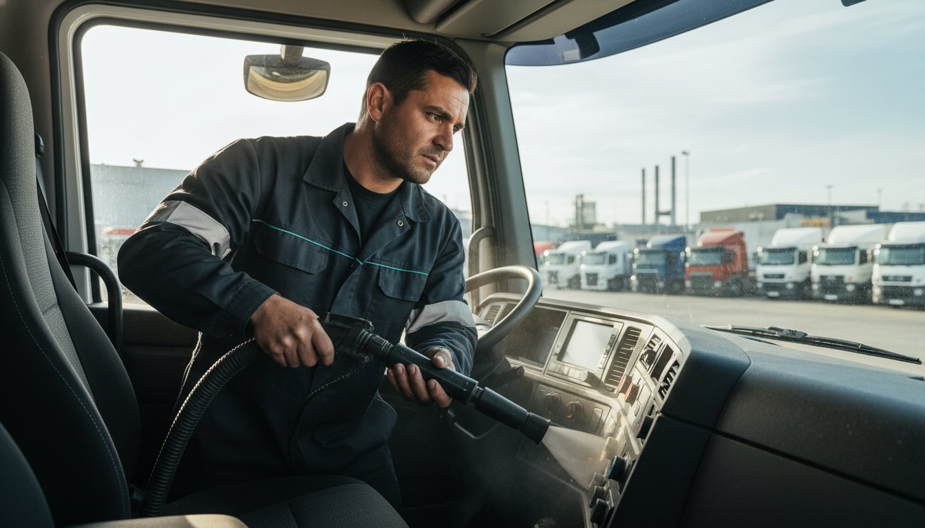 On-Site Truck Cab Detailing in Melbourne: The Professional Driver’s Guide