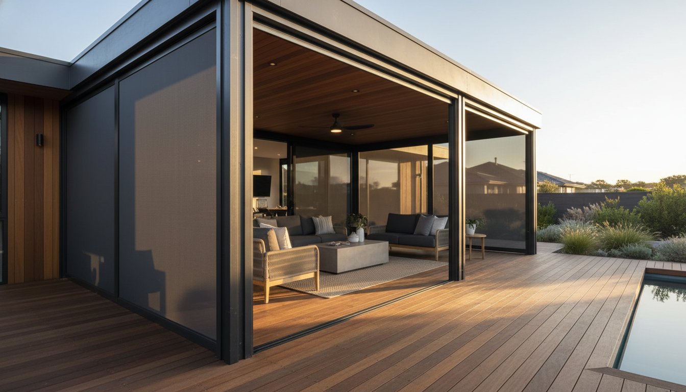 How Much Value Do Outdoor Blinds Add to a Home in Bayside?