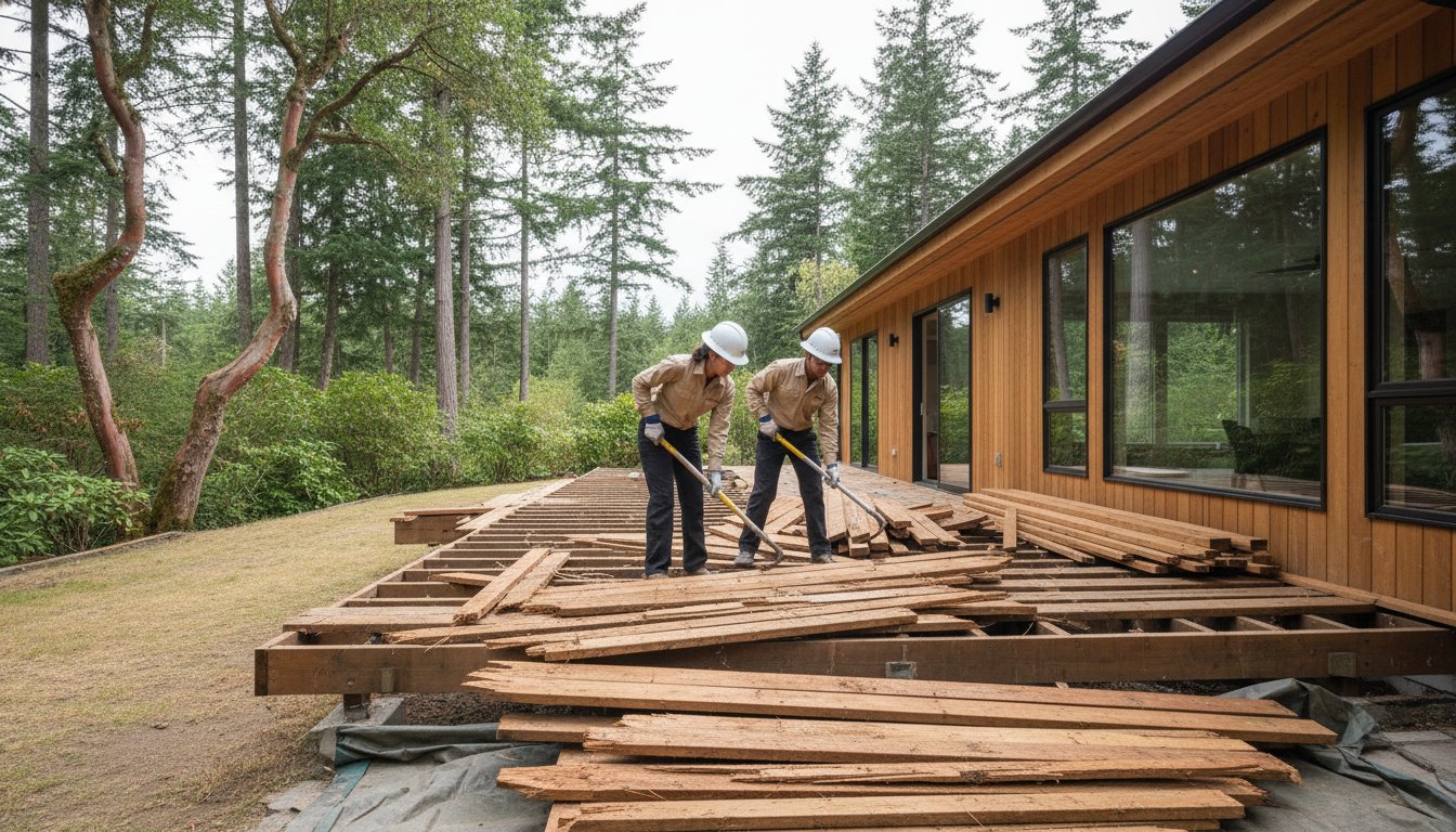 Cost to Remove a Wooden Deck: 2026 Price & Planning Guide