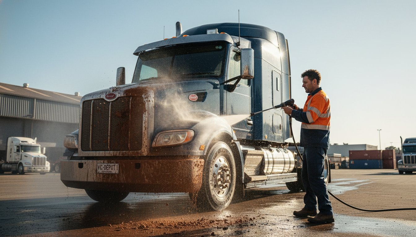 Mobile Truck Wash near Dandenong: On-Site Fleet & Machinery Cleaning (2026)