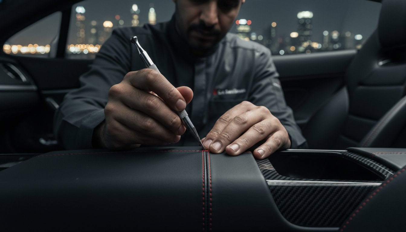 The Definitive Guide to Luxury Car Upholstery Repair in Dubai (2026)
