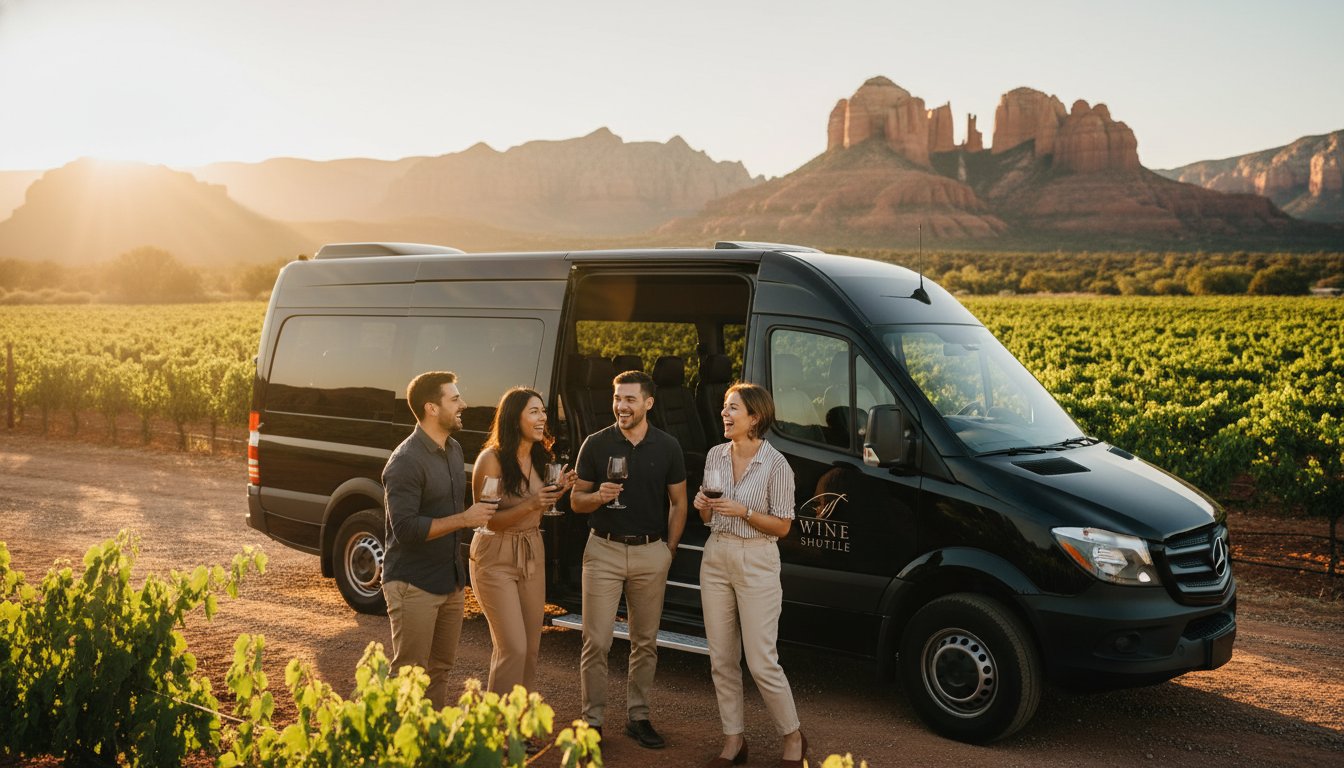 Vacation Rental Pickup Wine Tours: The Best Phoenix to Sedona Experience in 2026