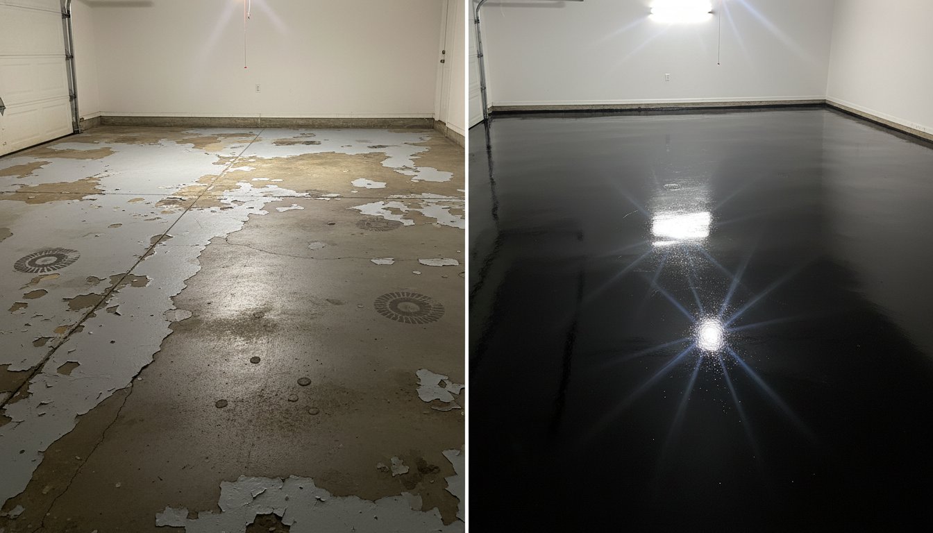 How to Fix Peeling Garage Floor Epoxy: The Professional Restoration Guide