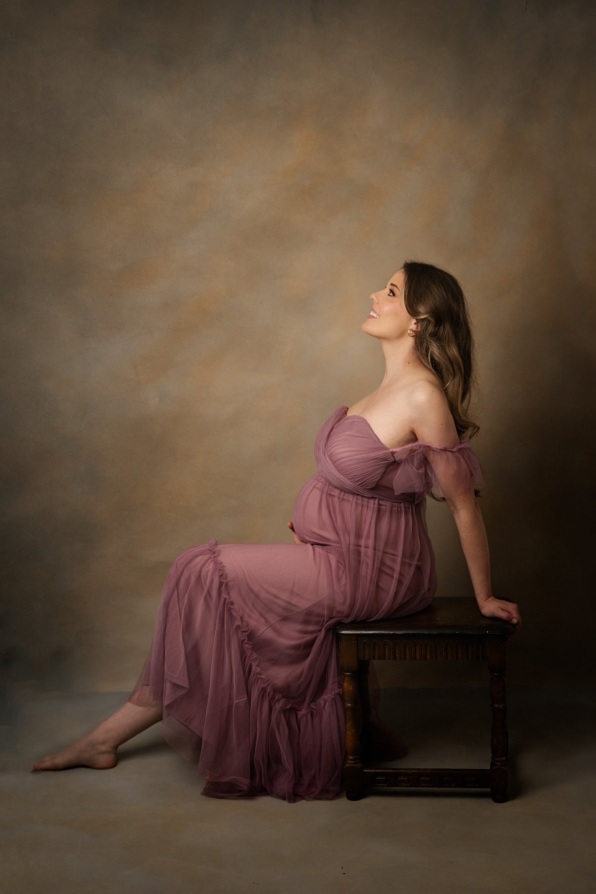 Fine art maternity session