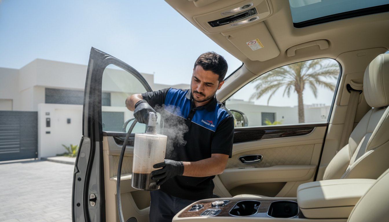 Emergency Car Interior Cleaning Sharjah: The 2026 Mobile Rescue Guide