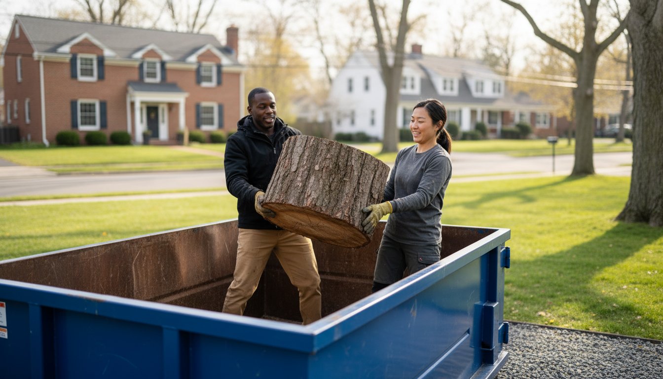 Can You Put Tree Stumps in a Dumpster? Disposal Rules for 2026
