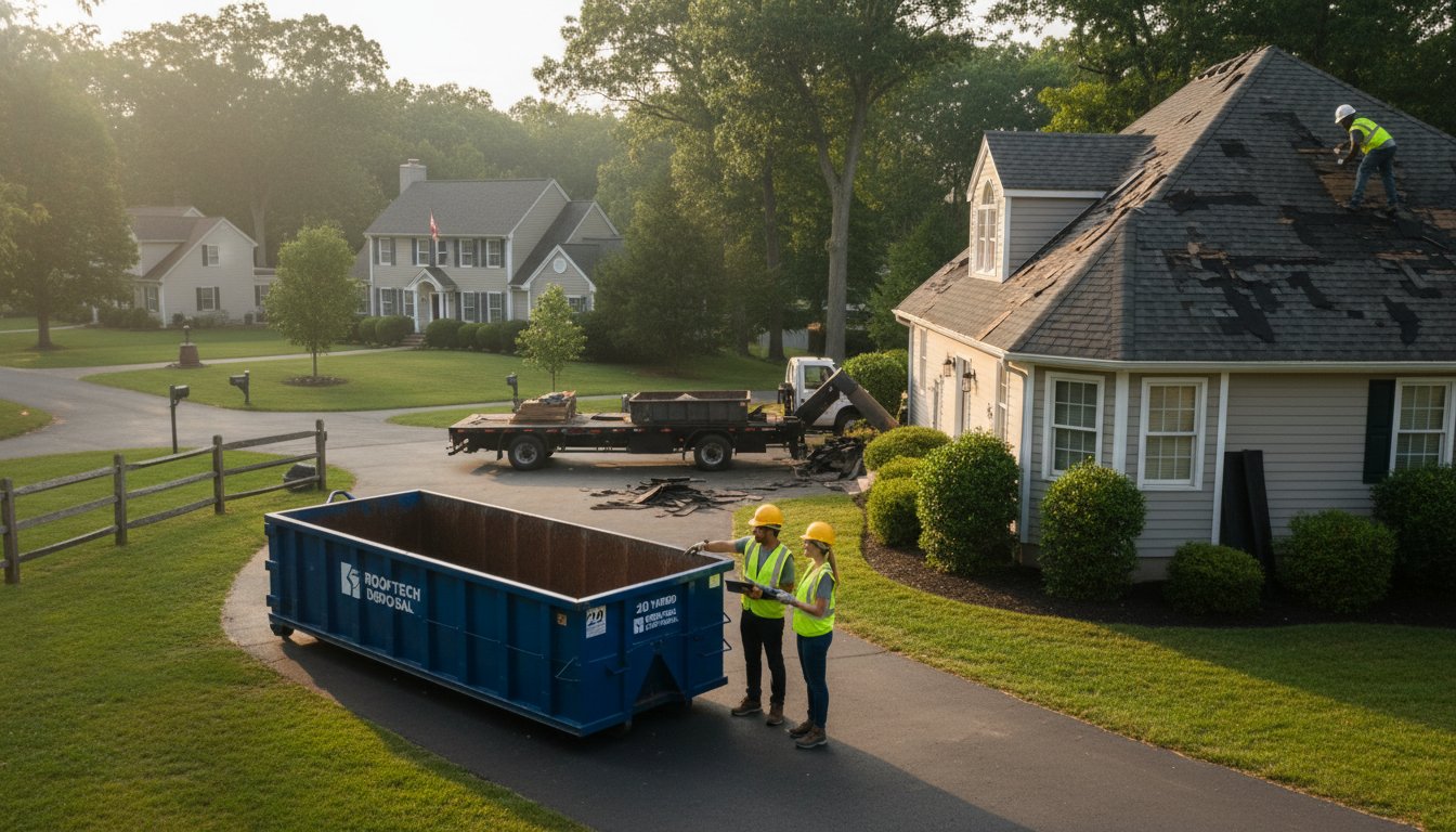 How to Estimate Roofing Debris Weight: A Contractor’s Guide to Dumpster Sizing