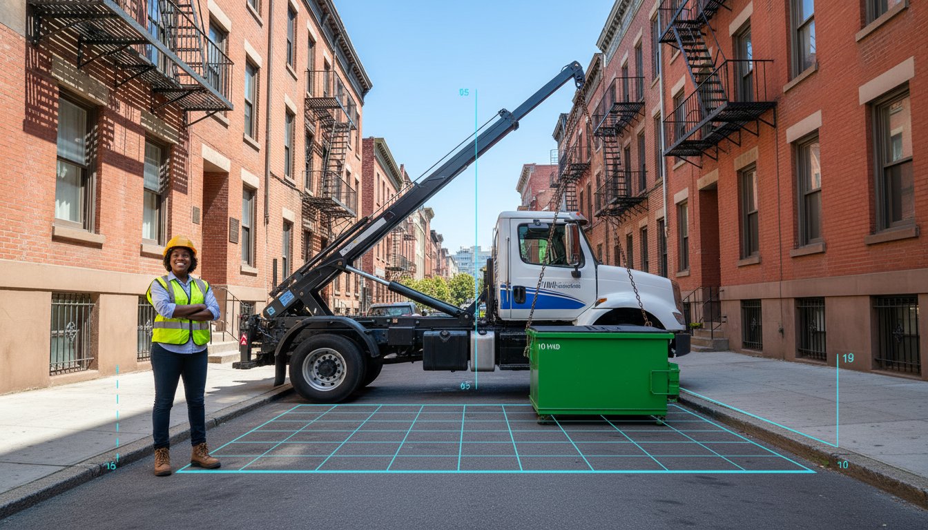 Renting a Dumpster for a Tight Urban Space: The 2026 Strategy Guide