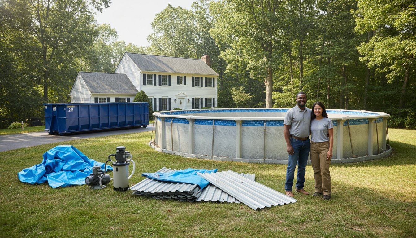 Above Ground Pool Demolition Waste: A Step-by-Step Disposal Guide (2026)