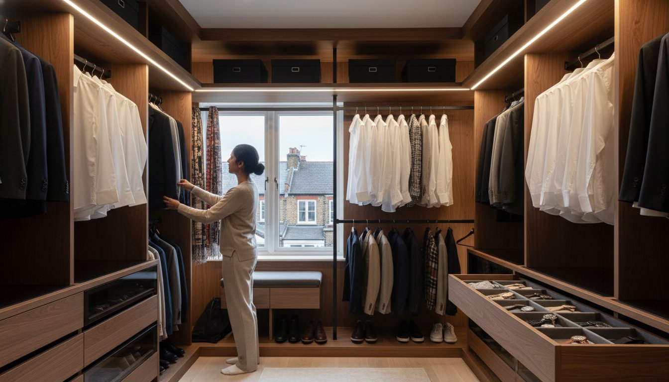 Designing the Perfect Custom Wardrobe Internal Layout for Your Lifestyle