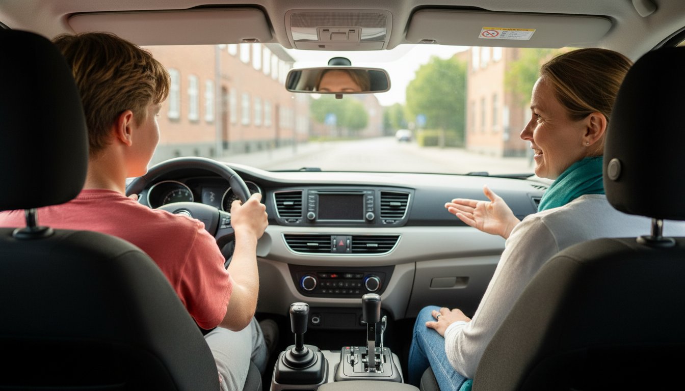 Forældres rolle ved kørekort til 17-årig: Alt du skal vide i 2026 🚗