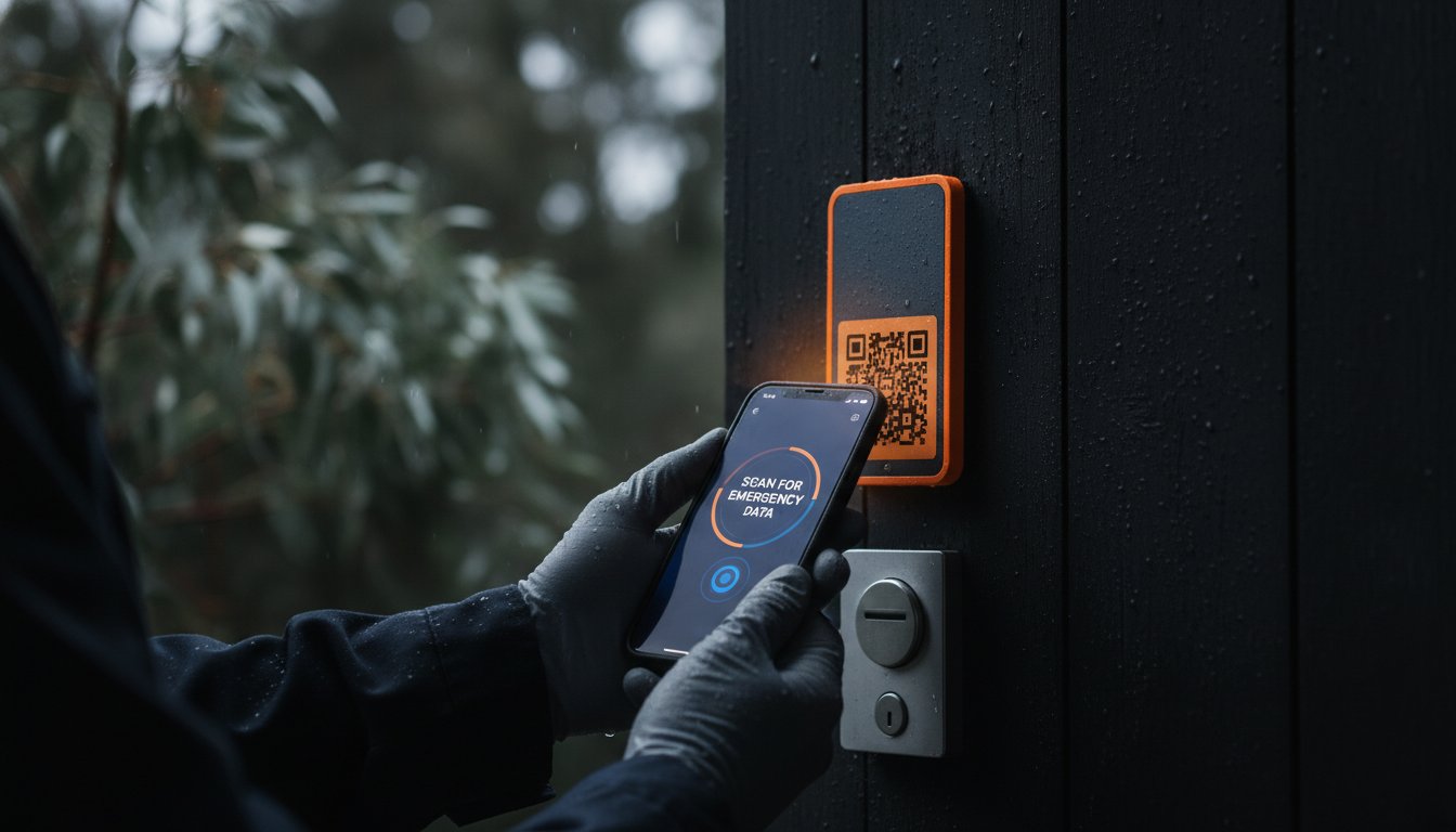 QR Code Home Door Tag Australia: The 2026 Guide to Smart Emergency Access