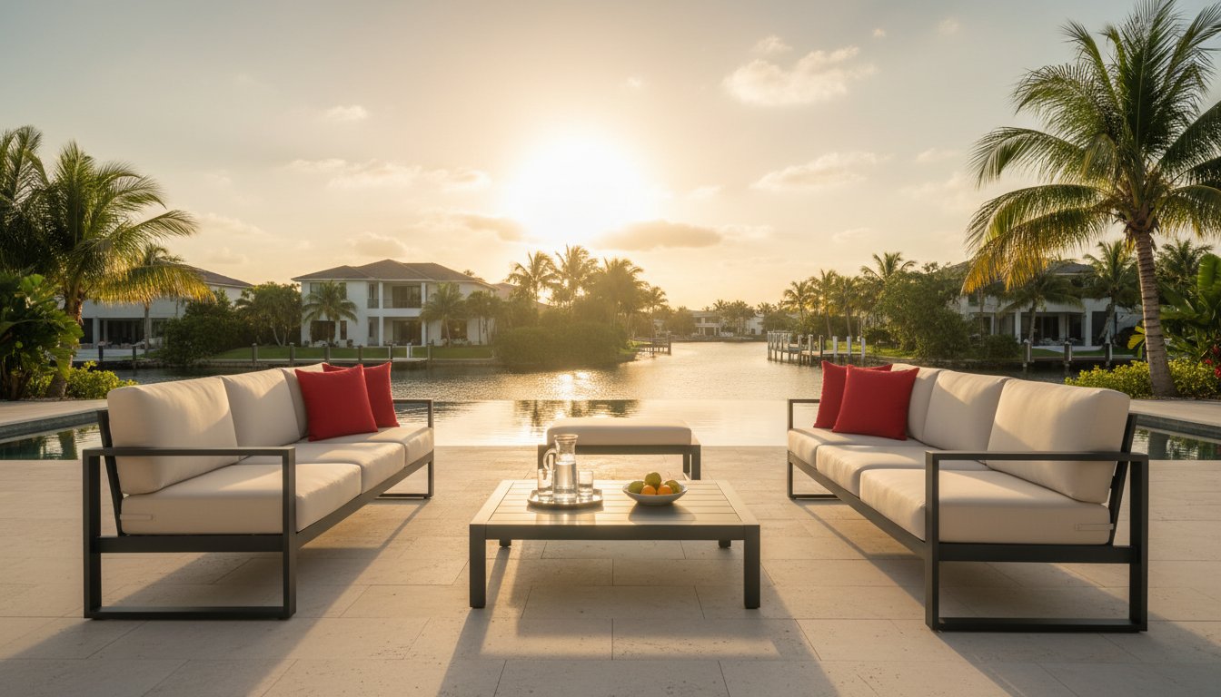 Modern Outdoor Sofas in Punta Gorda: A Buying Guide for Waterfront Living