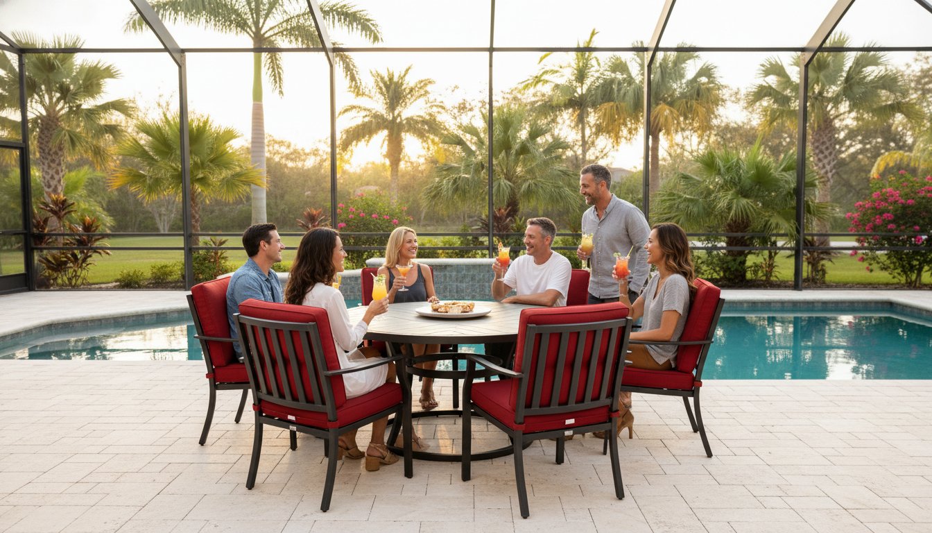 Round Outdoor Dining Table for 6 in Sarasota: A Local Buying Guide for 2026