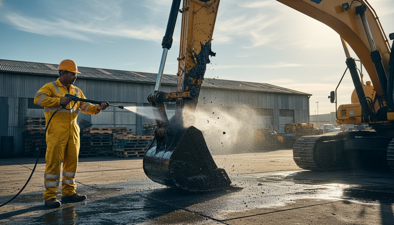 Hydraulic Oil Stain Removal from Machinery: The Professional Melbourne Guide