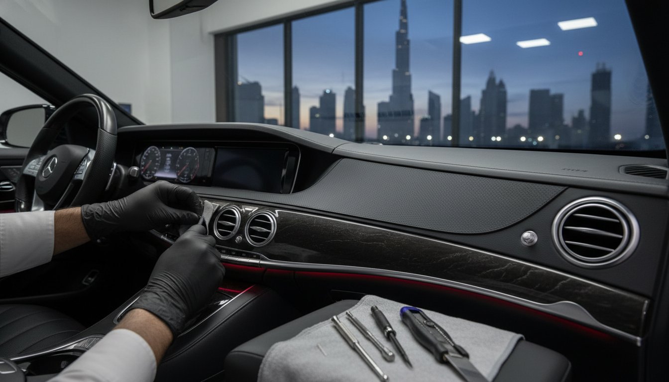 Mercedes S-Class Interior Refurbishment: Restoring the Pinnacle of Luxury