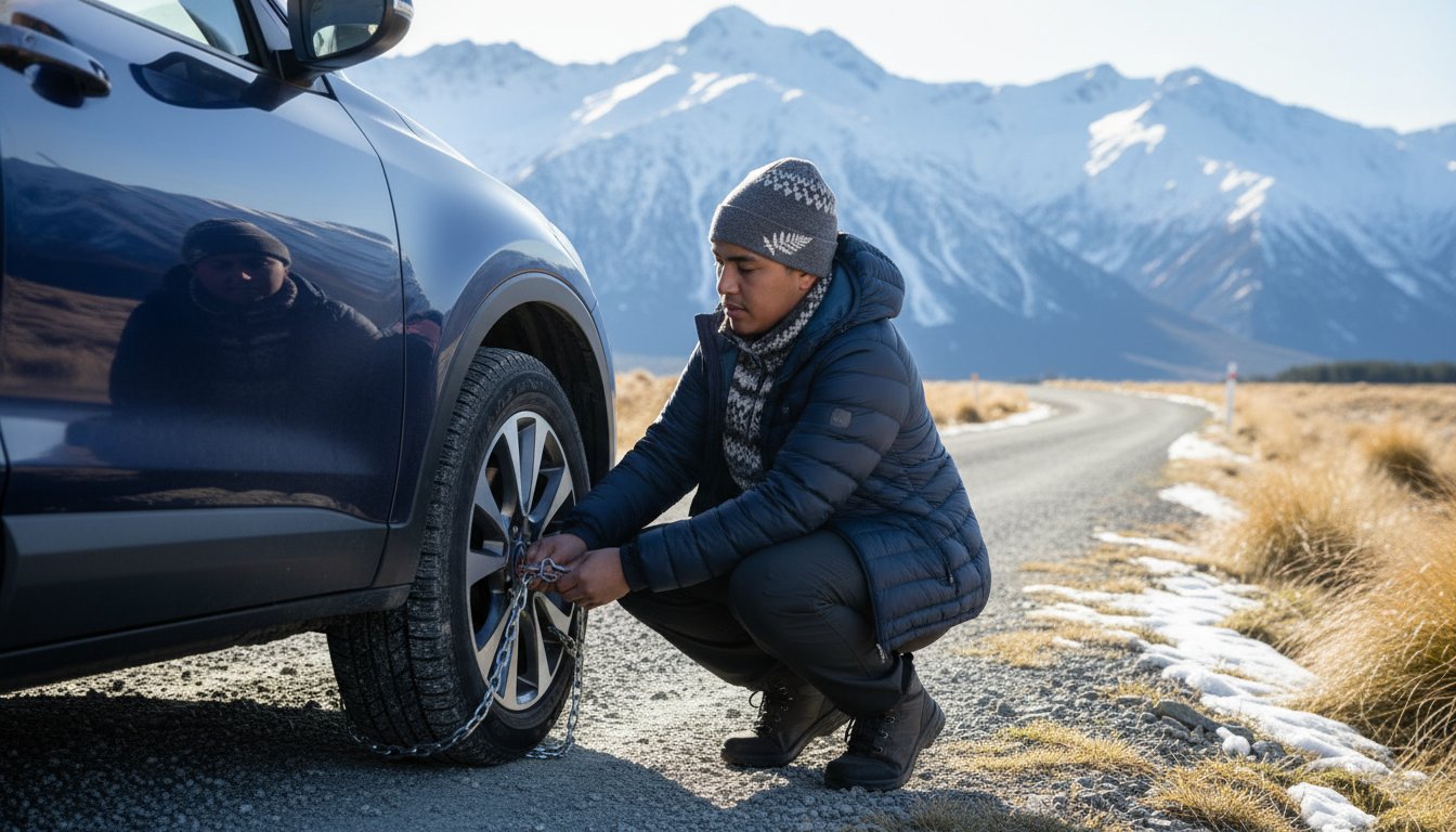 How to Fit Snow Chains on a Rental Car: The Complete 2026 NZ Safety Guide