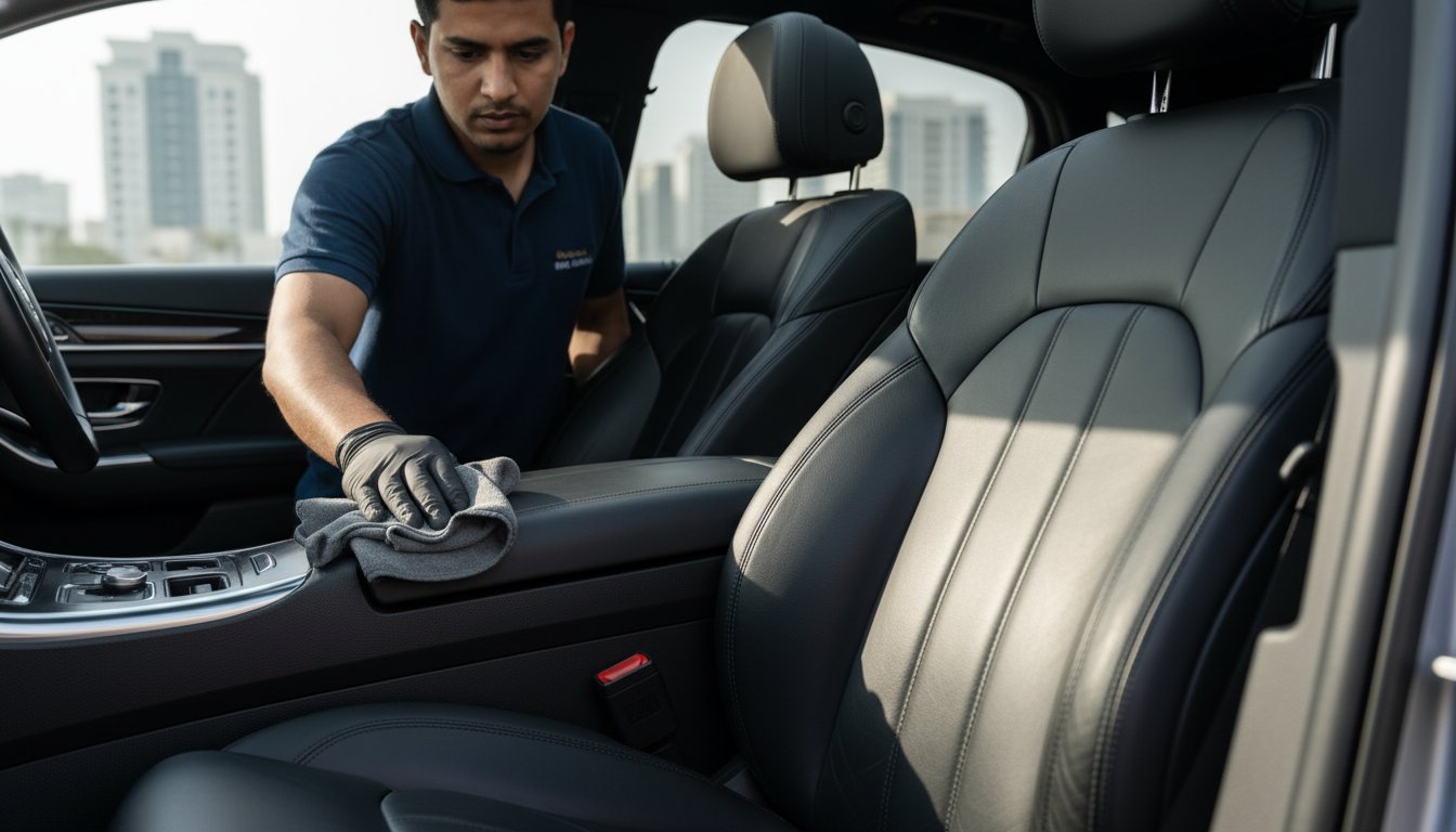 Premium Car Leather Conditioning Service in Ajman: Preserve Your Luxury Interior