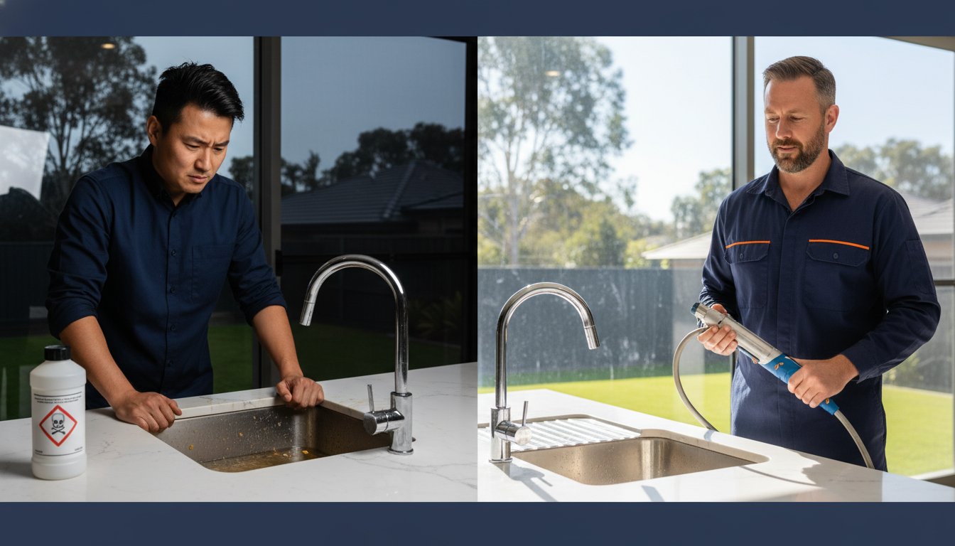 DIY vs Professional Drain Cleaning: Which Is Actually Worth It in 2026?